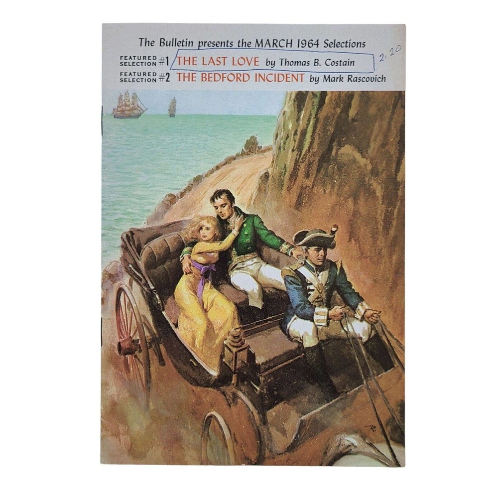 5/$15 Paper Ephemera The Bulletin March 1964 Preview Book Club Selections